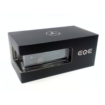 Mercedes-Benz EQE (V295) 2022 obsidian black - skala 1:43 - Herpa